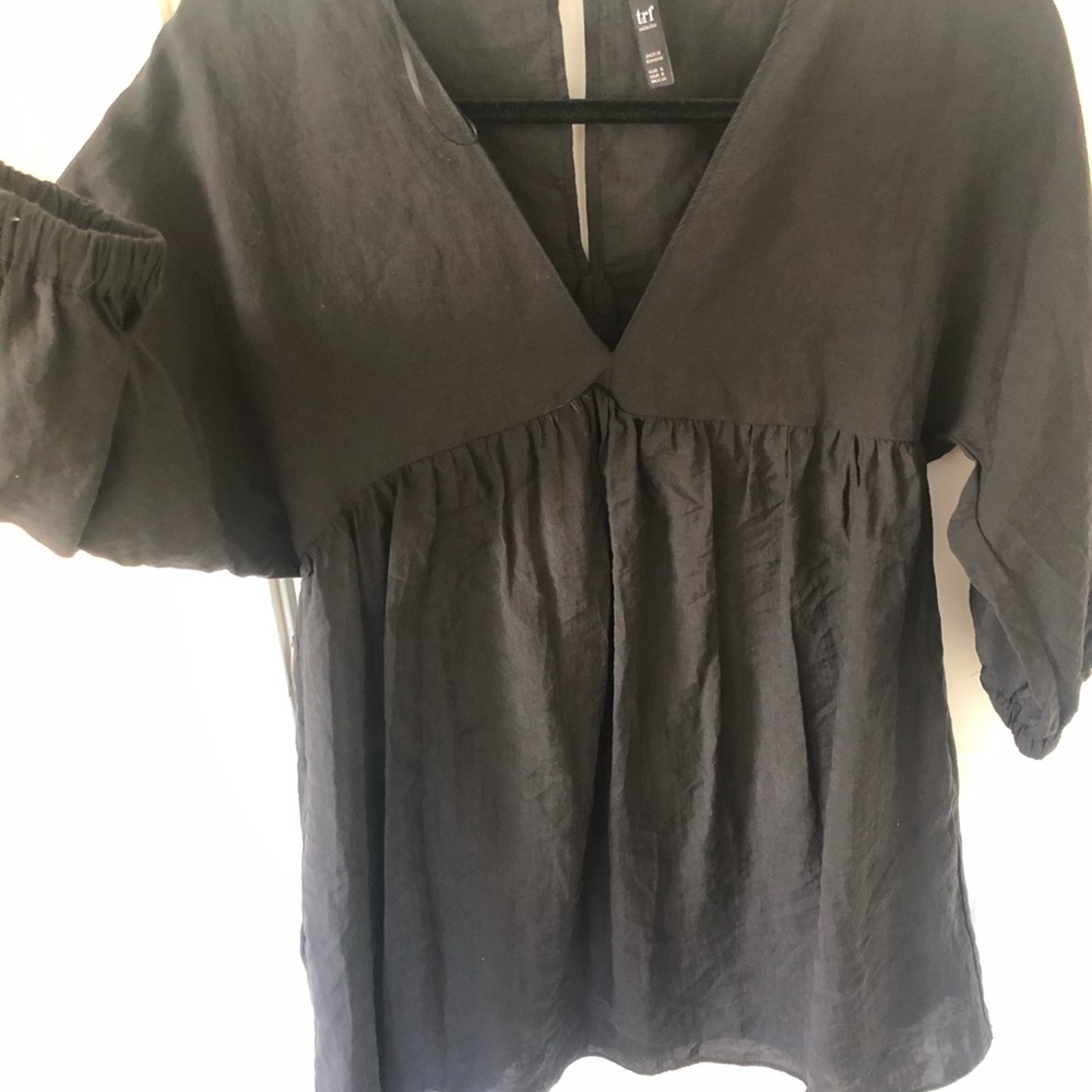 Zara TRF black dress